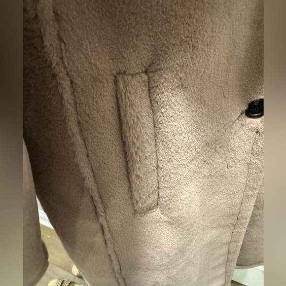 Avec Les Filles faux fur mid length coat - Picture 4 of 7